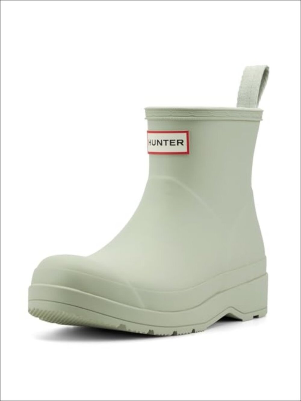 Hunter Play Short Scoop Waterproof Rubber Ankle Bootie Cushioned Comfort